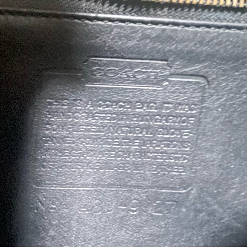 Vintage Black Leather Willis Crossbody Bag - Picture 10 of 10